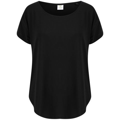 Scoop neck T