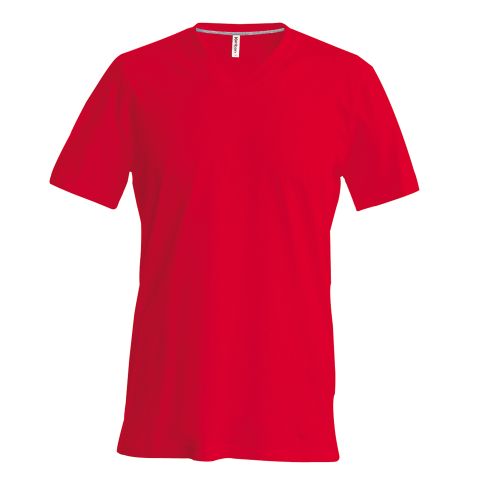 Men's short-sleeved V-neck T-shirt