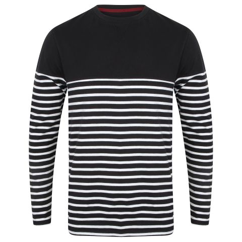 Long sleeve Breton striped T