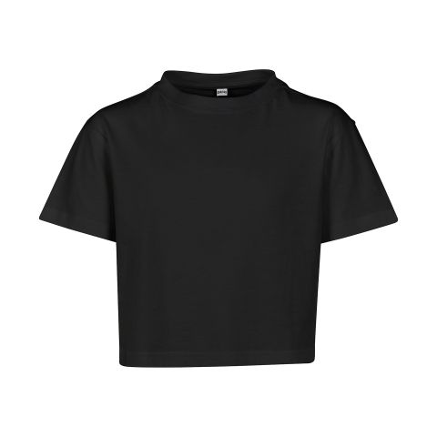 Girls cropped Jersey tee