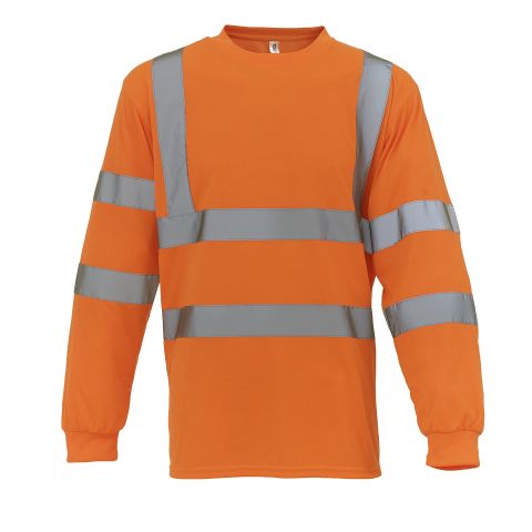 Hi-vis long sleeve t-shirt