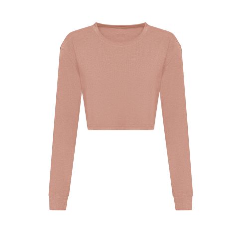 Women's long sleeve cropped T