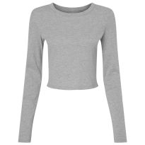 Women’s micro rib long sleeve baby t-shirt