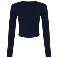 Women’s micro rib long sleeve baby t-shirt