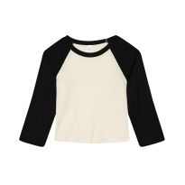 Women’s micro rib 3/4 raglan baby t-shirt