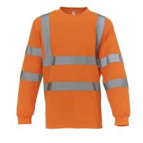 Hi-vis long sleeve t-shirt