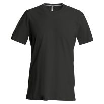 Short-sleeved crew neck T-shirt