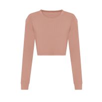 Women's long sleeve cropped T