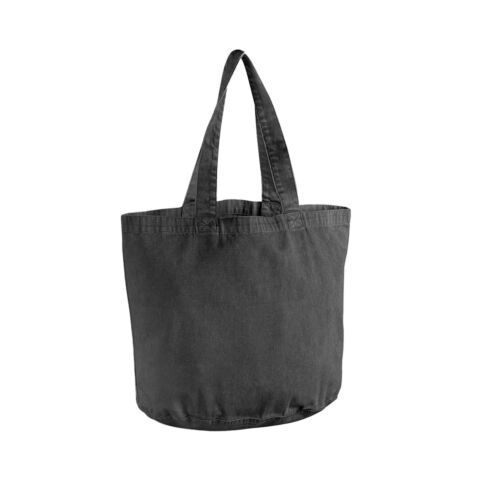 Garment-dyed shopper