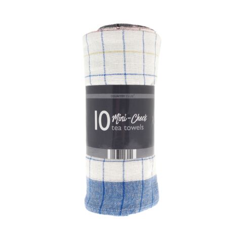 Pack of tea towels (10-pack)
