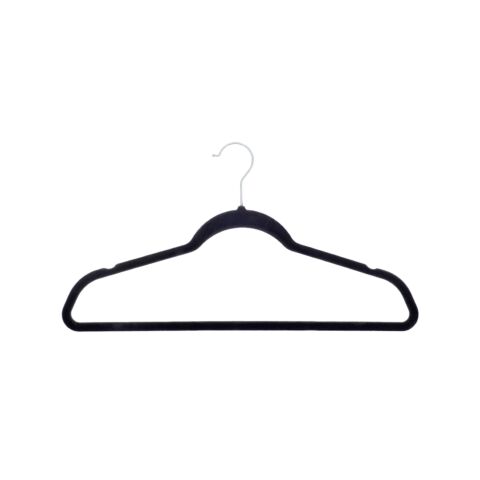 Velvet-effect coat hangers (25-pack)