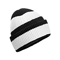 Colour block beanie