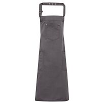 Chino cotton bib apron