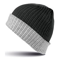 Double-layer knitted hat