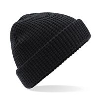 Classic waffle knit beanie